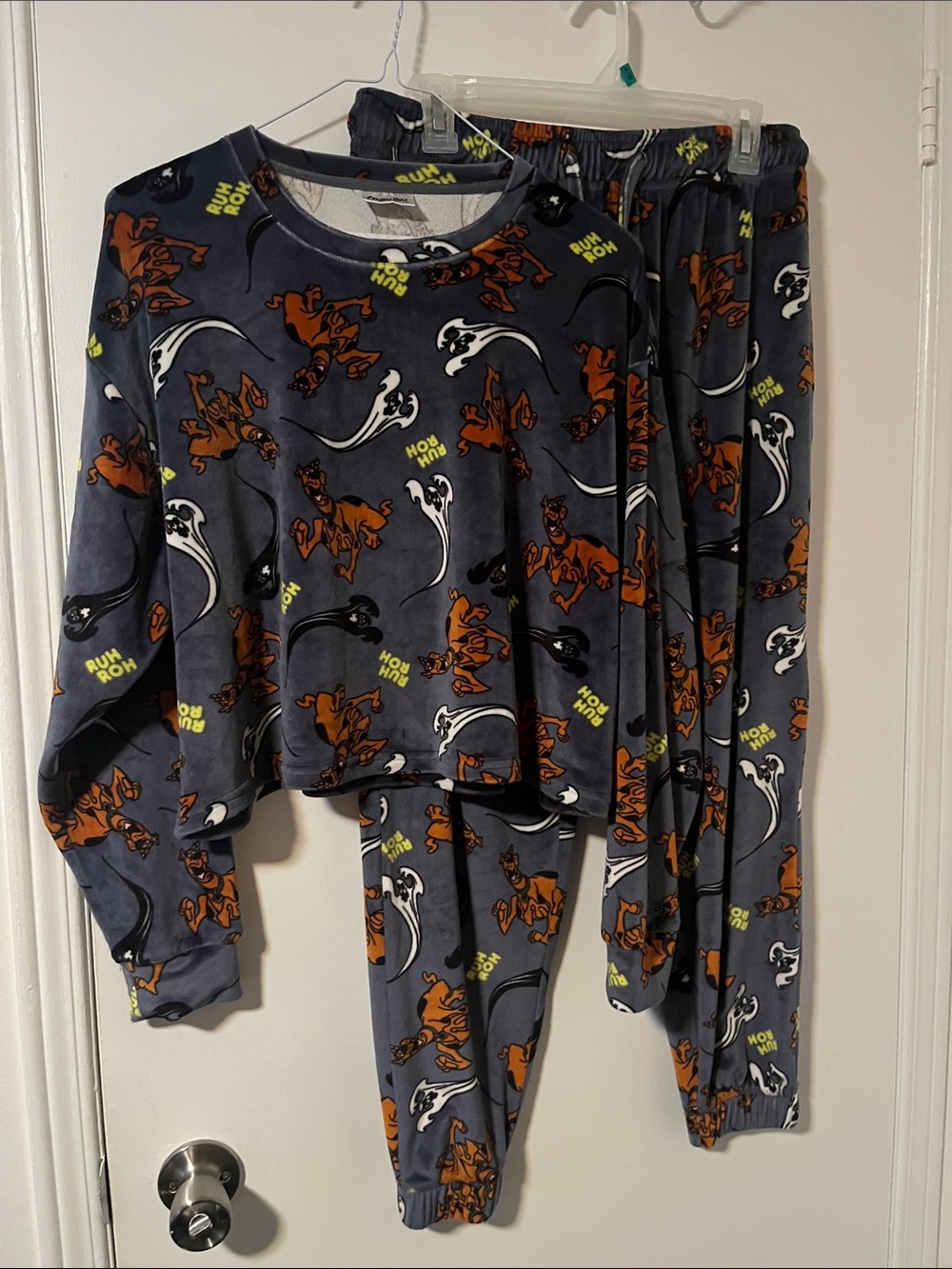 Scooby-Doo Kids' Dark Gray Character Pajama Set